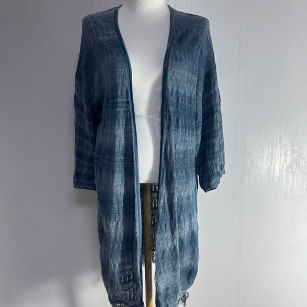 Goa 보헤미안 니트 롱 가디건 에스닉