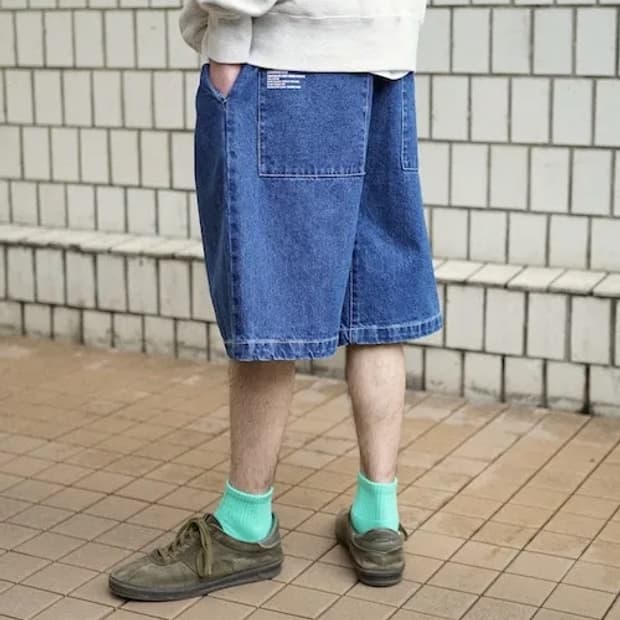 프레시서비스 코퍼레이트 이지 데님 쇼츠