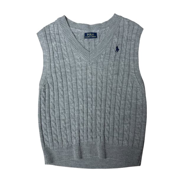 폴로 니트 조끼
