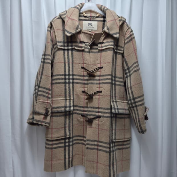 Burberry 버버리 노바체크 떡보기 모직코트 (48)