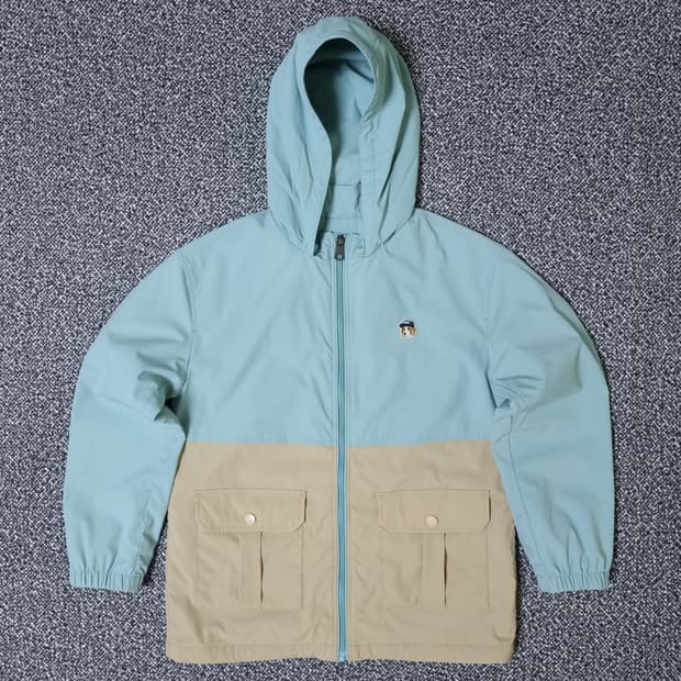 [무료배송][145]헤지스 키즈 바람막이 후드점퍼