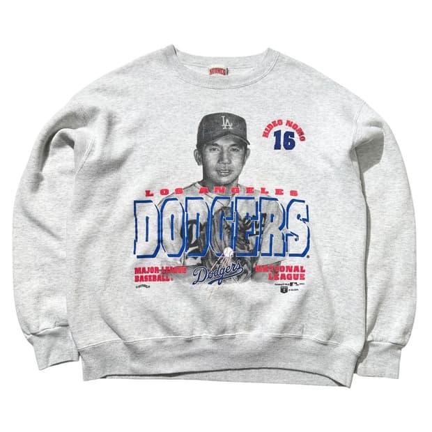 NUTMEG MLB 90’s 노모 히데오 LA다져스 맨투맨