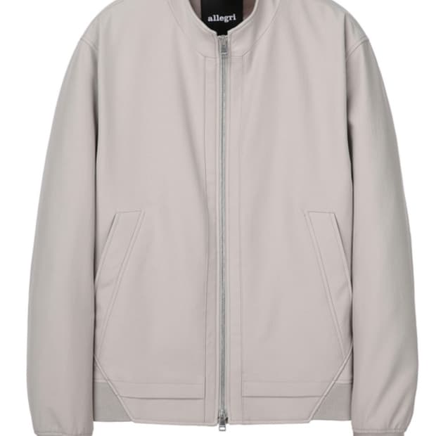 알레그리 딥베이지 블루종 점퍼 54