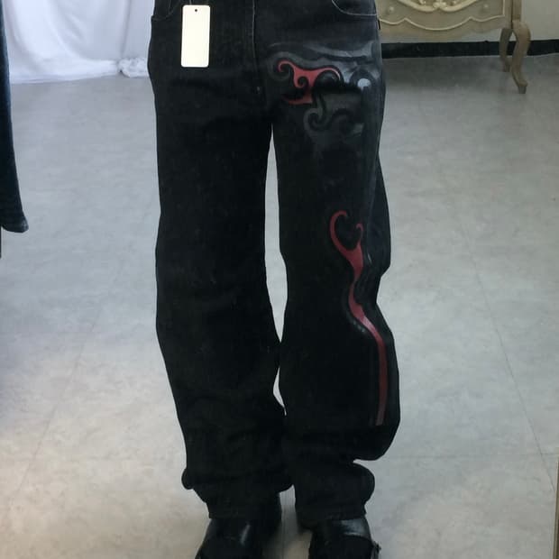 Peace maker tribal printing pants