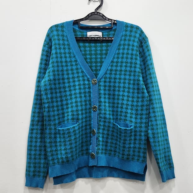 [66] 칼라거펠트 하운드투스 가디건 여성 66사이즈