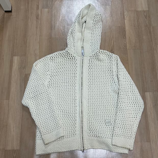 세터 메쉬후드집업