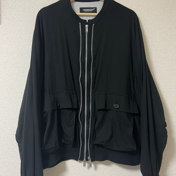 Undercover cotton rayon double zip 25ss