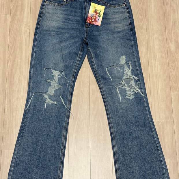 조거쉬 부츠컷 디스 데님 Joegush 2nd type jeans  