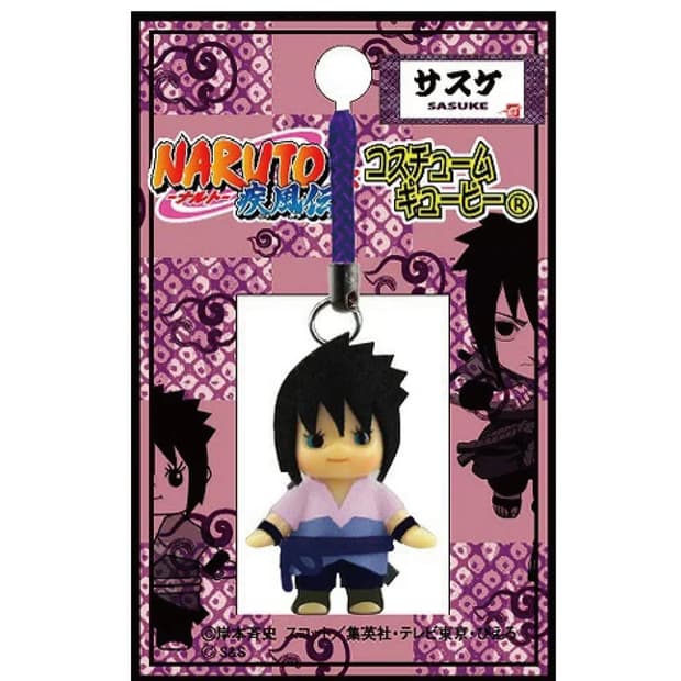 나루토 질풍전 우치하 사스케 큐피 스트랩