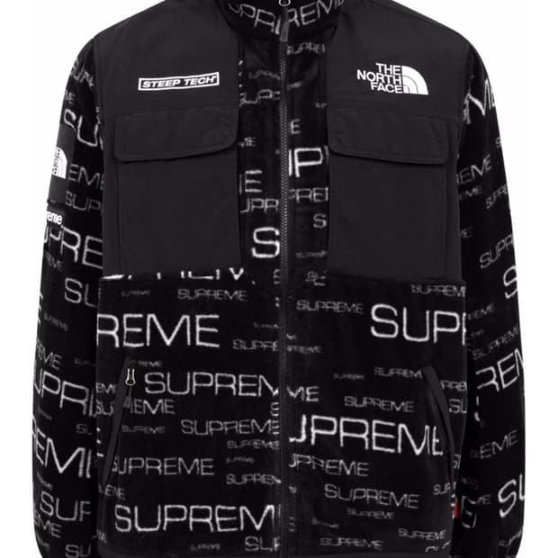 슈프림 노스페이스 스팁테크 플리스 자켓 L