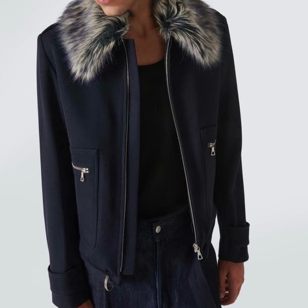 (M)드리스 반 노튼 베로나 퍼 자켓