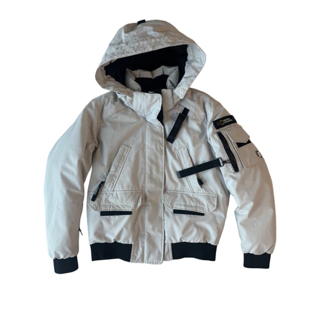 네셔널지오그래픽 숏패딩 구스다운 (M)사이즈