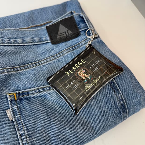 XLARGE 동전지갑 키링 