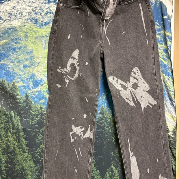 [팬시클럽] 블린더 프린트 팬츠