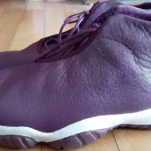 조던 퓨처 로우 버건디 레더 255