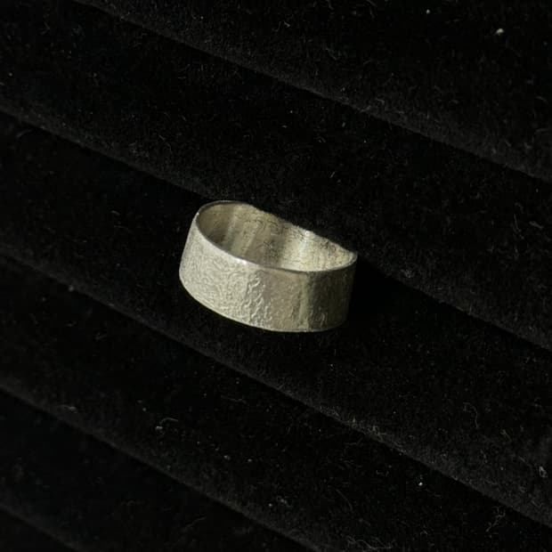 순 은점토 반지 💍