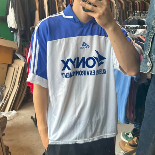 아디다스 오닉스 블록코어 유니폼 풋볼티 XL