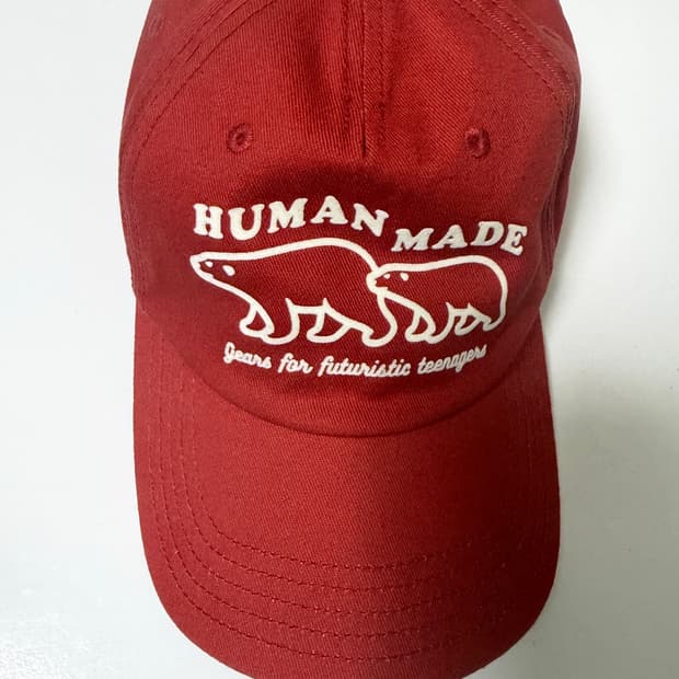 휴먼메이드 5패널캡 레드