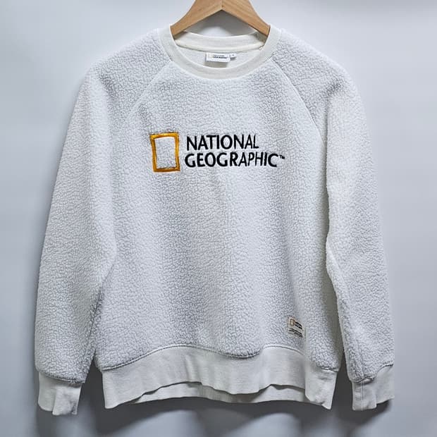 내셔널지오그래픽 여성 후리스 맨투맨 S