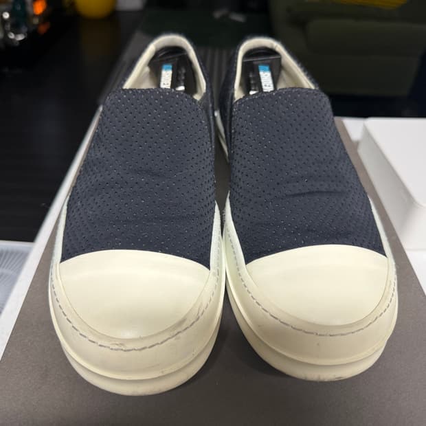 릭오웬스 다크쉐도우 라몬즈 로우 슬립온(펀칭)