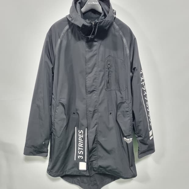 아디다스 NMD 유틸리티  블랙 파카 자켓 M