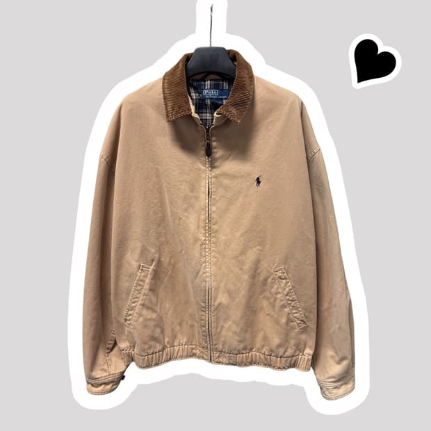 폴로 랄프로렌 90s 코듀로이 코튼 자켓