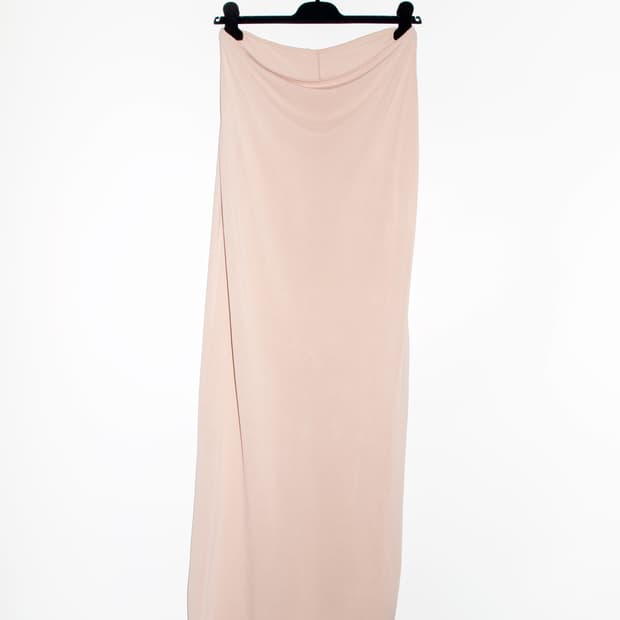 2000 SS Cut-off Hem Maxi Skirt