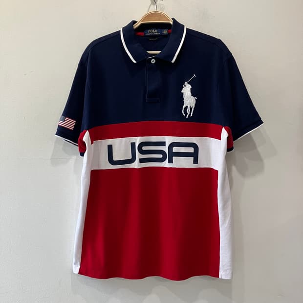 689 폴로 빅포니 미국 usa 카라티 반팔 pk