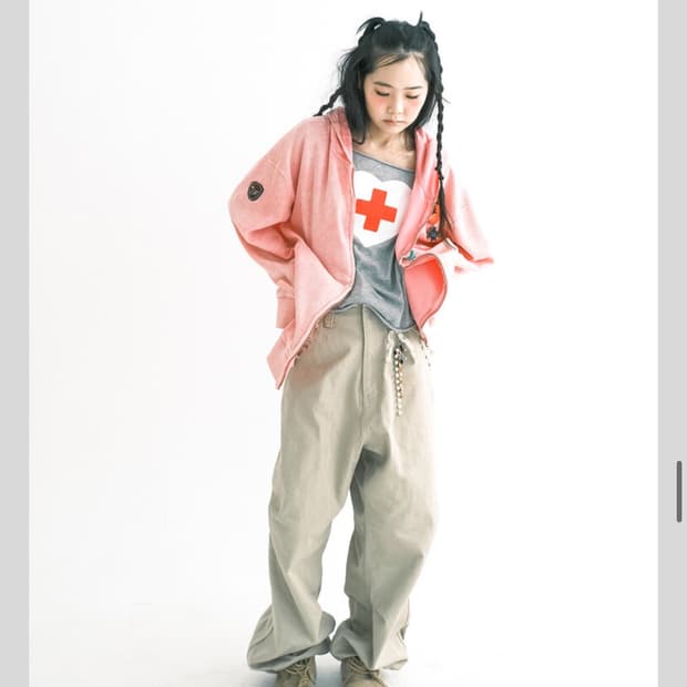 ★[fa.er.ie] cut-off cotton maxi pants 