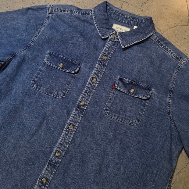 Levis 리바이스 중청 반팔셔츠