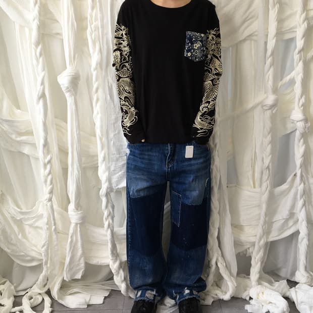 Oriental printing sleeve