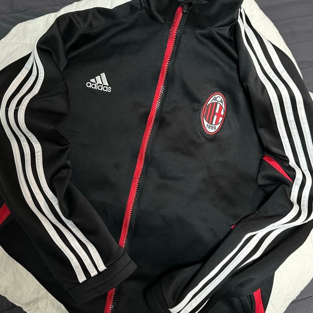 아디다스 AC 밀란 져지 트랙탑 미디움