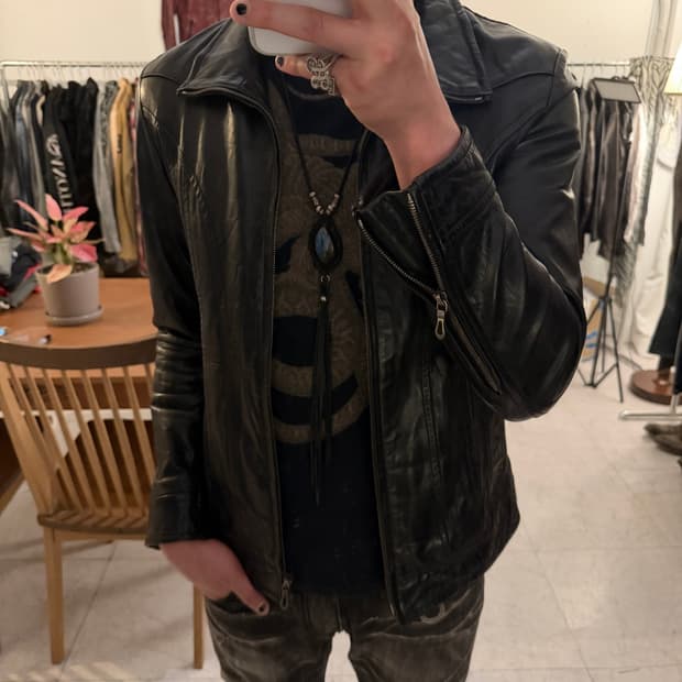 5351 pour les hommes leather jacket