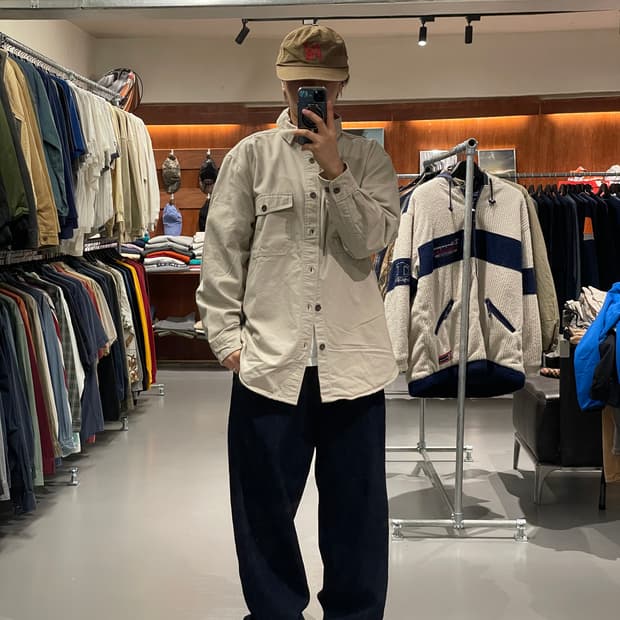 울리치 안감 약기모 셔츠