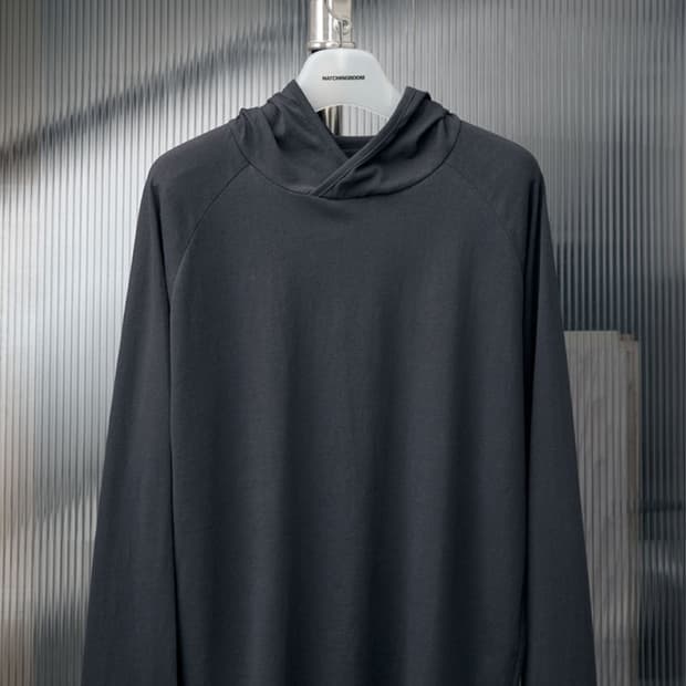 Base Hoodie Black Charcoal