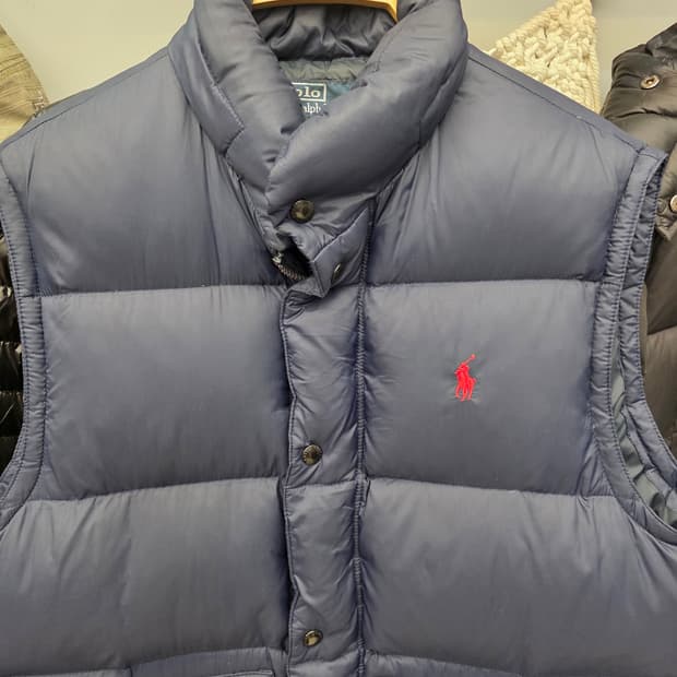 폴로 랄프로렌 패딩 조끼 베스트 L