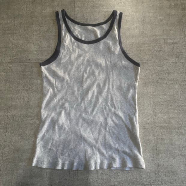 일본빈티지 올드스쿨아메카지스트릿 링거나시 슬리브리스