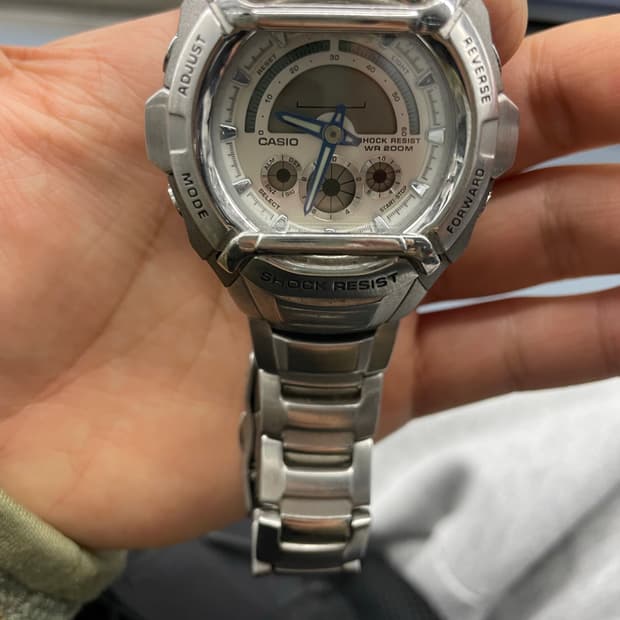 Casio G-Shock G-531D-7AV 실버