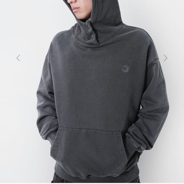 999휴머니티 넥 스냅 다잉 후디