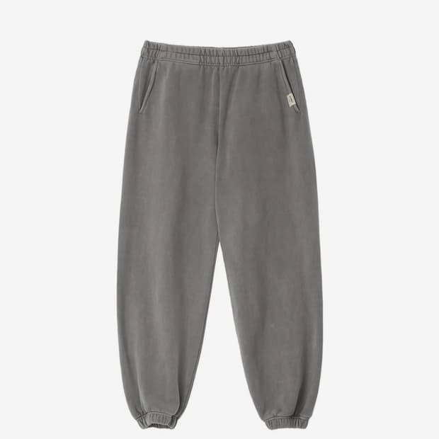 글로니 클래식 워시드 스웻팬츠 그레이