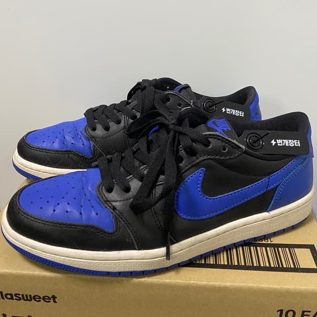 나이키 에어 조던 1 로우 2015 로얄 블루 255 판매합니다!