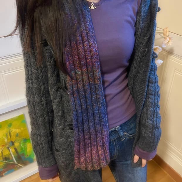 빈티지 로우라이즈 부츠컷 코디 세트