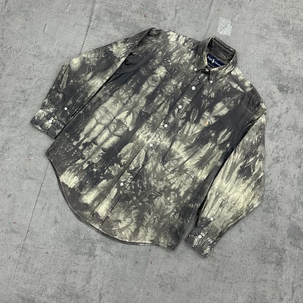 랄프로렌 타이다이 나염 셔츠