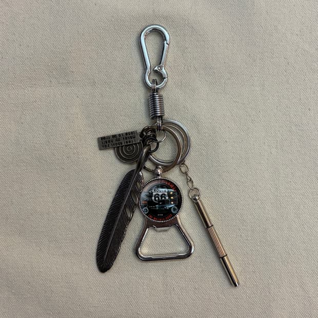 Route 66 빈티지 멀티 키링