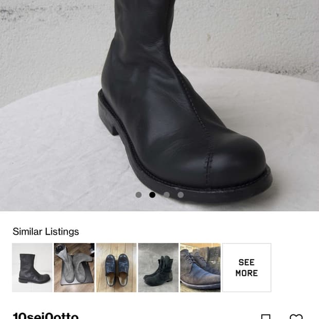 텐세이오또 부츠 구합니다 270~275