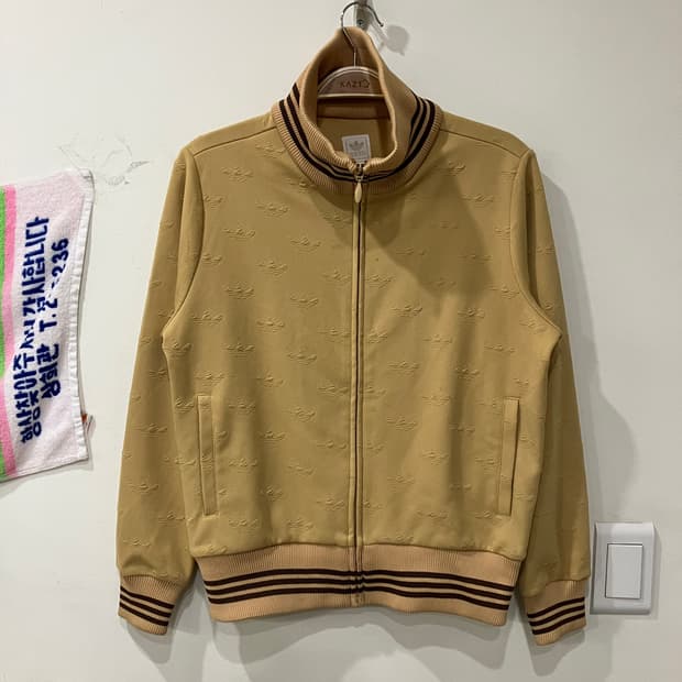 14 아디다스 로고 져지 초코 브라운