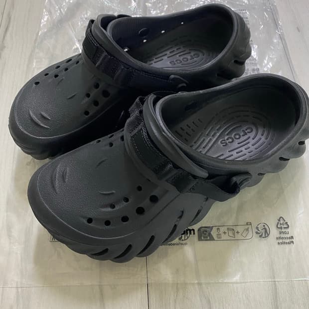 크록스 에코 클로그 블랙 265 사이즈