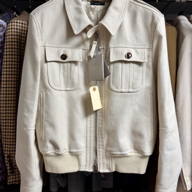 (새상품,강추👍)톰포드 배틀 코듀로이 자켓