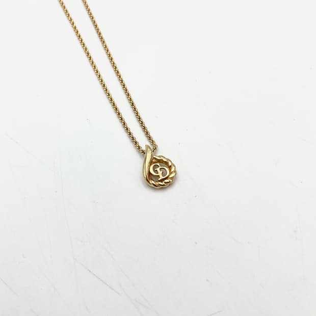 디올 CD금장 목걸이