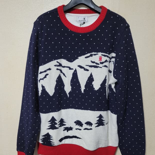 새옷 와이드앵글 방풍 니트